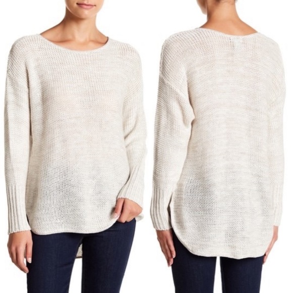 Nordstrom Sweaters - NWT Susina Marled High/Low Pullover Sweater Size M